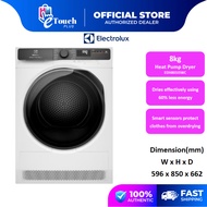 Electrolux 8kg Ultimatecare 500 Heat Pump Inverter Dryer EDH803J5WC mesin pengering