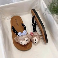 Dép Xỏ Ngón Nữ Đế Phẳng Đi Biển Dáng Đẹp-Dép Kẹp Nữ Mùa Hè Thoáng Khí 36-41 4Seasons