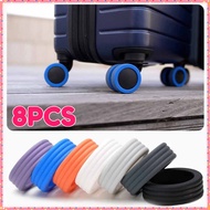 8PCS Silicone Luggage Wheel Protector Silicone Luggage Wheel Cover Luggage/ Silent Protector Univers