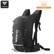 TOSUOD 16L Spacious Backpack with Integrated Water Bladder, Ergonomic Design, Multiple Compartments,