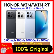 Honor Win Snapdragon 8 Elite Gen 5 10000mAh 80W 185Hz 6.83“ Honor Win RT Snapdragon 8 Elite 6.83“ 18