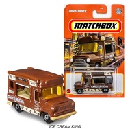 MATCHBOX : รุ่น ICE CREAM KING โมเดลรถเหล็ก ของเล่น ของสะสม ลิขสิทธิ์แท้ (ในร้านมีให้เลือกมากกว่า500แบบ) แม็คบล๊อค โมเดลรถ ของเล่น MB1C6