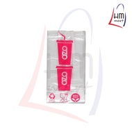 Plastic Cup Bag 2 Plastic Cups Take Away 2 Cups