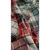 KEMEJA ORIGINAL MENS FOX GRAINZ STRECTH LONG SLEEVE FLANNEL SHIRT