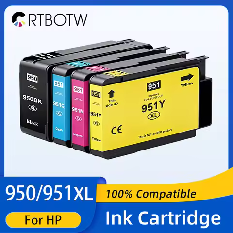 950 951 XL Ink Cartridge For HP 950XL Compatible Officejet Pro 8100 8600 8610 8620 8630 8640 8625 86