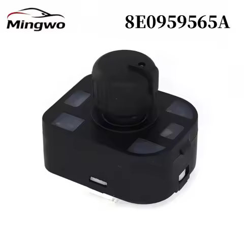For Audi A3 A4 S4 B6 B7 A6 Car Rearview Rear Mirror Control Switch Adjust Knob Electric 8E0959565A 4