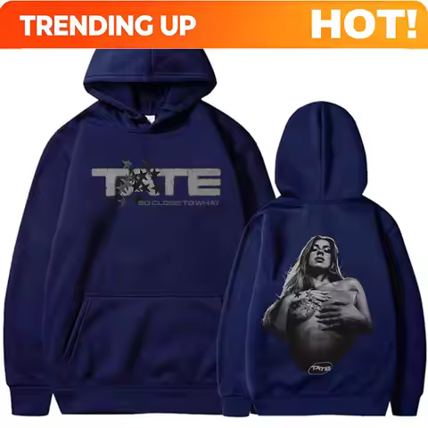 Tate McRae So Close To What 2025 Album Merch Hoodies Men Women Clothing Aesthetic Long Sleeve Sweats