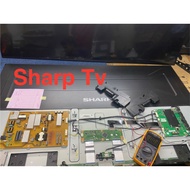 Sharp Tv 60 inch smart Tv repair cannot on / No power