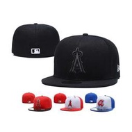 台灣現貨MLB 尺寸帽 全封 不可調整 拼接 洛杉磯天使隊Los Angeles Angels 男女通用 棒球帽 板帽