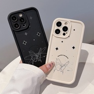 butterfly Case Compatible For IPhone 13 15 7Plus 14 12 11 Pro Max 8 6 7 6S Plus X XR XS MAX SE 2020 Cartoon Couples