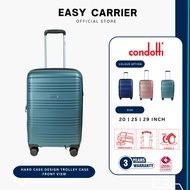 [READY STOCK] CONDOTTI 20" TO 29" POLYPOPYLENE HARD CASE DESIGN LUGGAGE WITH TSA LOCK/WATERPROOF/8 W