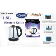 HSO - ELECTRIC KETTLE STAINLESS STEEL NOMURI 1.8 LITER | 1.8 Liter Electric KETTLE | 1.8 LITER ELECT