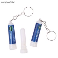 5Pcs Nasal Sti Keychain Boosts Focus Inhaler Tubes Cooling  Nasal Inhaler Aromatherapy Energy Bar