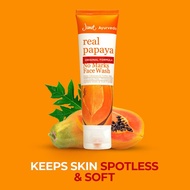 janet ayurveda real papaya face wash 100ml