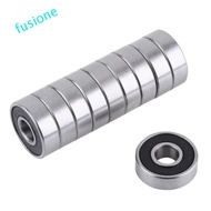 FUSIONEDGE Bearing 10Pcs Deep Groove 608RS 608-2RS