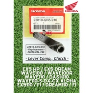 LEVER COMP CLUTCH [ 22810-GN5-910 = 22810-KTL-740 ] Honda EX5 Dream Wave100 Dash110 Wave110 Alpha CX