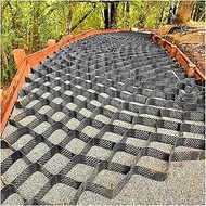 Scalable Ground Geo Grid for Landscaping/Parking/Driveway, 5cm/2" High Gravel Paver Foldable, for Mu