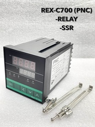 Digital 220V PID RELAY C700 Temperature Controller ขนาด72×72 REX-C700 ตัวควบคุมอุณหภูมิ 0-1300 องศา C700FK07-M*AN มี output : SSR&amp;RELAY ให้เลือก ขนาด 72x72mm ดิจิตอล PID ยี่ห้อ PNC rex c700 เท็ม เท็มคอนโทรล ทนทาน พร้อมส่งในไทย