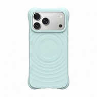 CASETIf Wave Phone Case Aoyama Jade Green Wave Case Suitable for iPhone Apple 17promax Magnetic Phon