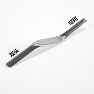 Double-headed grouting knife for tile grouting, specialized tool for grouting, seam presser, tool fo