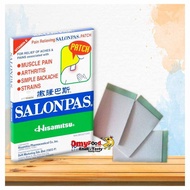 6.5cm x 4.2cm (10 Patches) Salonpas Patch For Pain Relief [OmyFood]
