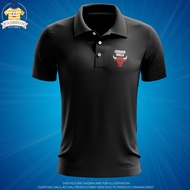 ⎟24JAM SHIP⎟SULAM CHICAGO BULL TSHIRT BAJU CHICAGO BULL T SHIRT LOGO EMBROIDERY UNISEX 100% COTTON