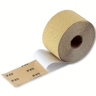 กระดาษทรายมีกาวในตัว 1 ม้วน แผ่นกระดาษทรายกาว PSA เหมาะสําหรับรถยนต์และงานไม้ กระดาษทรายที่ใช้ร่วมกั