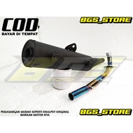 TSUKIGI STANDARD RACING EXHAUST SUPRA FIT SUPRA X 125 KHARISMA BLADE 110 125 REVO FIT ABSOLUT REVO 1