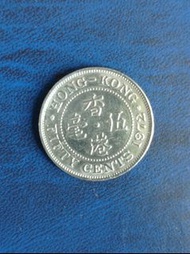 1972年女皇「香港伍毫」壹個(極美)