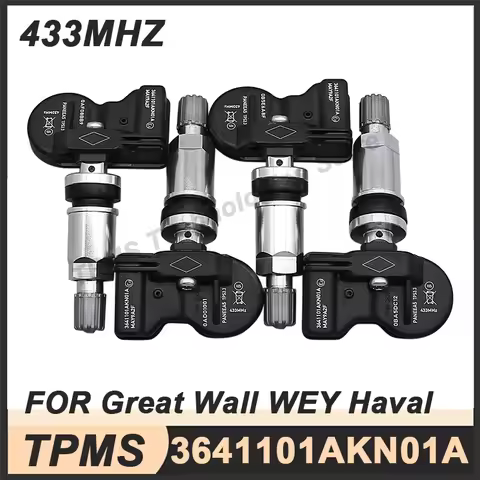 4PCS TPMS Sensor Tire Pressure Monitoring Sensor For Great Wall WEY 05 Tank 300 Haval H5 F7 H6 JOLIO