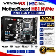 Venom RX H61 M2 NVMe VGA HDMI - Motherboard LGA 1155 VenomRX H61