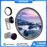 NEEWER FL-99 72mm Variable ND2-32 Filter with Lens Hood for 85mm Telephoto Phone Lens