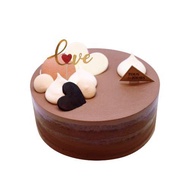 BIRTHDAY CAKE LOVE ME CHOCOLATE D17 / KUE ULANG TAHUN TOUS LES JOURS