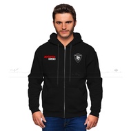 Proton Exora Club Zip Hoodie Embroidery Racing Car Tuning Casual Motorsport Performance Baju Murah S