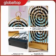 [Biho] 1/2 Incense Coil Holder Metal Insect Repller Incense Rack Burner Coil Stand