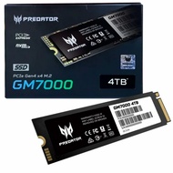 Acer Predator GM7000 PCIe 4.0 Gen4 x4 M.2 2280 NVMe Internal SSD 512GB / 1TB / 2TB / 4TB Performance