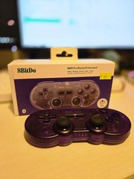 【電玩】 8BitDo 八位堂 SN30 Pro Special Edition Gamepad 藍牙手掣 - Crystal Purple