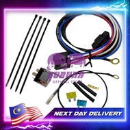 2 IN 1 FUSE + RELAY SET Radiator Condensor Extra Fan Car 12 10 inch 12V Kipas Tambahan Myvi Viva Sag