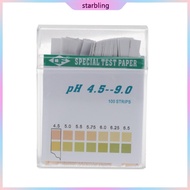 Star 100 Strip 4 5-9 PH Alkaline Acid Indicator Paper Water Saliva Litmus Testing Kit