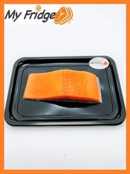 MyFridge - 挪威三文魚(指定魚腩部位原整一大件，帶皮) (Skin Pack包裝) 約220-250g #無添加#無防腐劑(急凍-18°C)