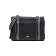 Hermes Black Toile Fourre Tout Herline Messenger Bag