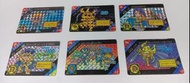 港版Q版星矢ACT1-3 萬變咭閃咭 6 張