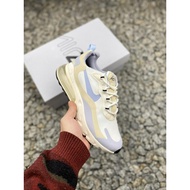 Nike Wmns Air Max 270 React Knitted breathing surface leisure sports jogging shoes