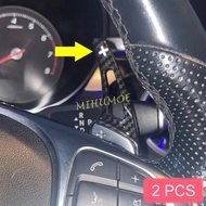 Interior Steering Wheel Paddle Shifter Extension Accessories For Mercedes Benz C E GLC GLE 300 350 4