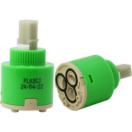 FL02GJ 35mm Single Lever Faucet Cartridge, Hain Yo Original Replacement Part untuk Belanger FC9M6, K