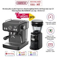 [H10A - BLACK] HiBREW American brand coffee maker set H10A, combined with coffee grinder G3 & G5