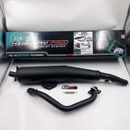 ท่อแต่งทรงเดิม  Black pressure ขนาด 32 มิล แบรนด์ KZR ✅สำหรับรถ EXCITER155 vva  ✅เสียงเบา