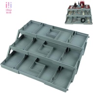 Folding Multi-Level Smart Drawer Organizer 3 Tier Drawer Organizer Adjustable Expandable Makeup Draw