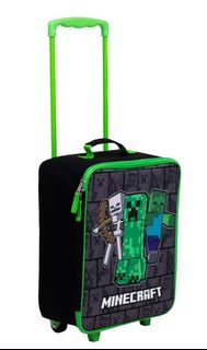 Bioworld MINECRAFT 兒童行李箱Rolling Luggage, 14" Pilot Case