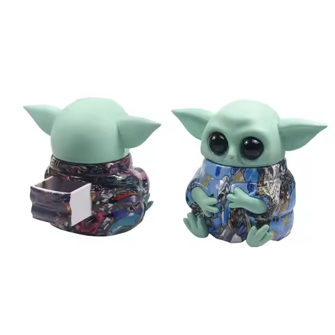 1.5" Tobacco Herb Grinder Spice Herbal 4 PC Smoke Crusher 3D Rasta Man with Hat